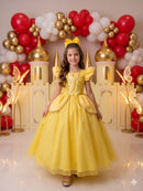 Fantasia/ Vestido Mini Miss Longo A Bela E A Fera - Diversão e Encanto para Brincar | Bebeloo Kids