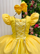 Fantasia/ Vestido Mini Miss Longo A Bela E A Fera - Diversão e Encanto para Brincar | Bebeloo Kids