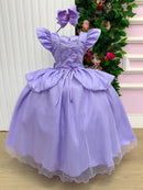 Fantasia/ Vestido Mini Miss Longo Rapunzel - Diversão e Encanto para Brincar | Bebeloo Kids