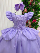 Fantasia/ Vestido Mini Miss Longo Rapunzel - Diversão e Encanto para Brincar | Bebeloo Kids
