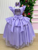 Fantasia/ Vestido Mini Miss Longo Rapunzel - Diversão e Encanto para Brincar | Bebeloo Kids